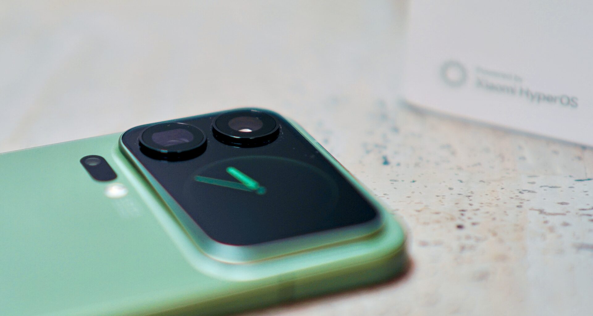 This phone has a special feature on the back — and it's not the cameras