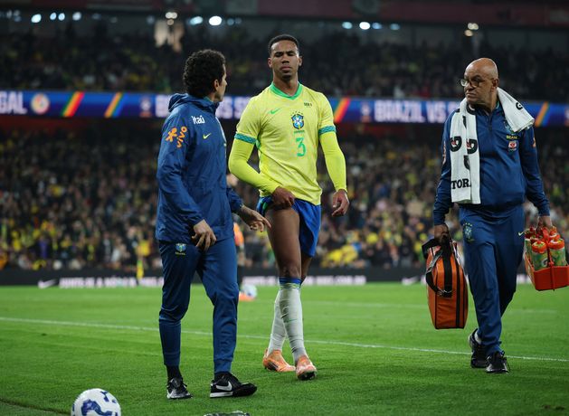 Arsenal handed scare as Gabriel injured in Brazil’s friendly win over Senegal at the Emirates