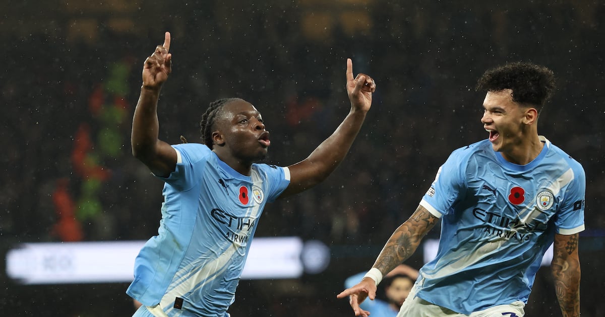 Pep Guardiola rewarded for doubling down on his principles as Doku dazzles – The Irish Times