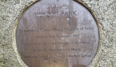 Dublin’s Herzog Park set to be ‘denamed’ by city councillors over Israel connections – The Irish Times