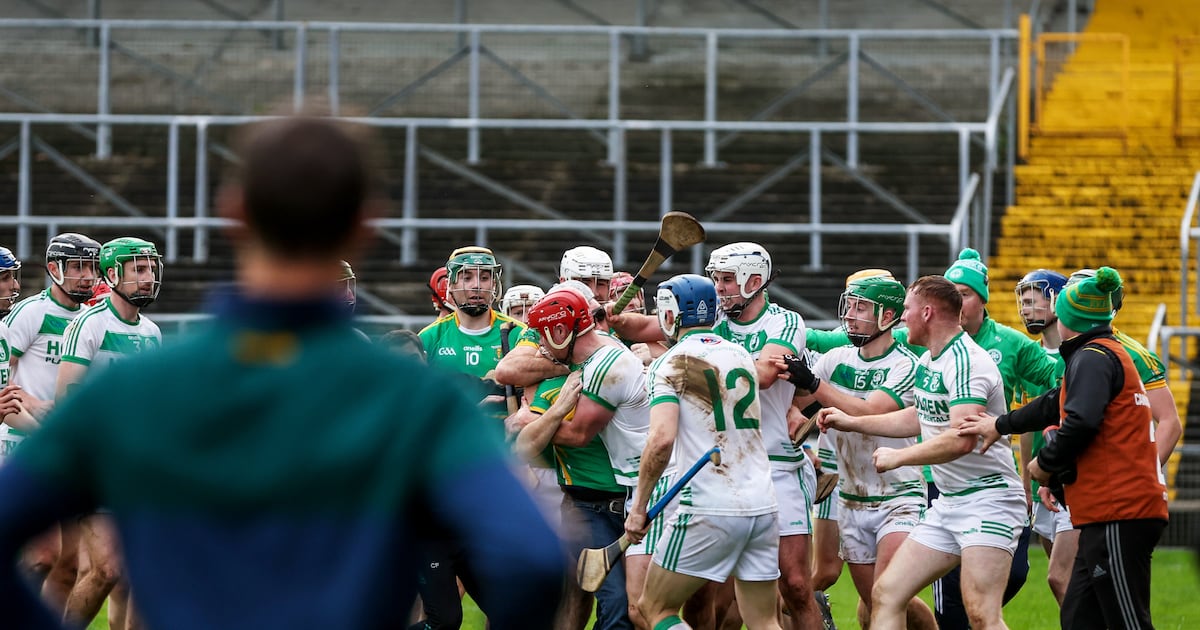 Ugly scenes mar Ballyhale Shamrocks win as spectator grapples with players - The Irish Times
