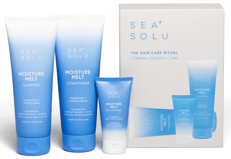 Sea + Solu Hair Care Ritual Set (€53.90 from seaplussolu.com).