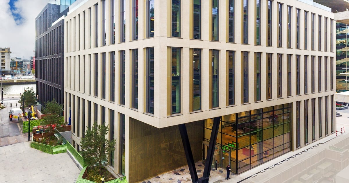 German investor pays €50m for Dublin docklands office block, roughly half the sale price in 2018 – The Irish Times