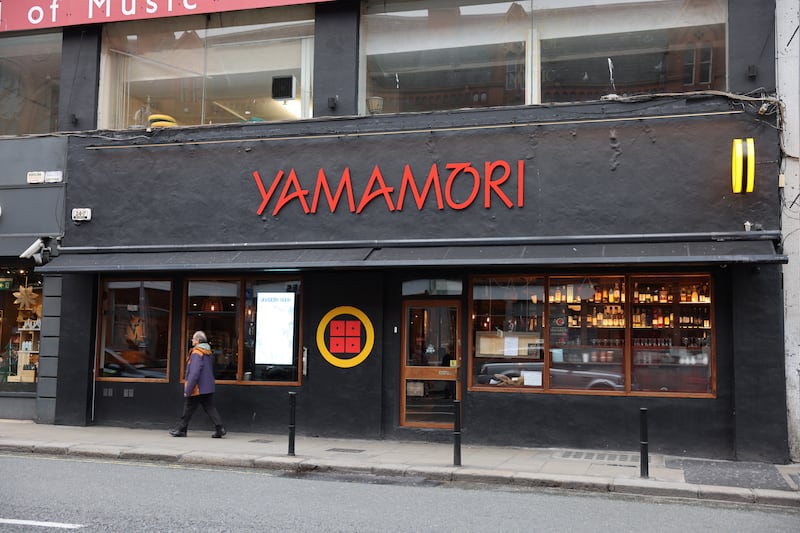Yamamori on South Great Georges Street. Photograph: Dara Mac Dónaill