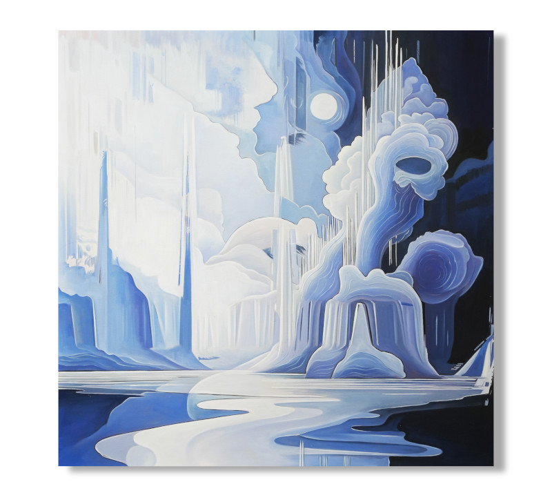 Glitchy landscapes by Alexis Mata