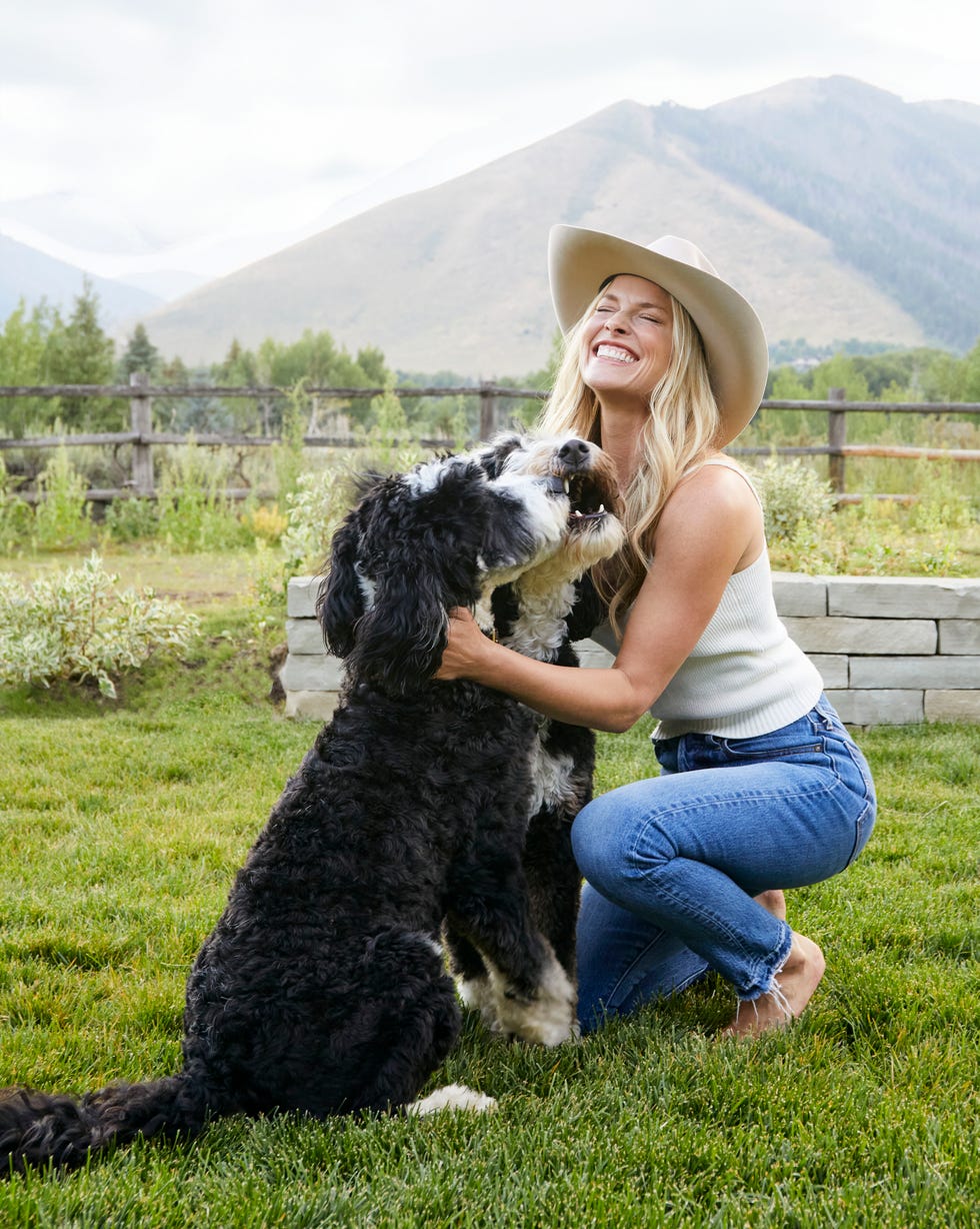 Ali Larter at her home in Idaho ali larter at her home in idaho