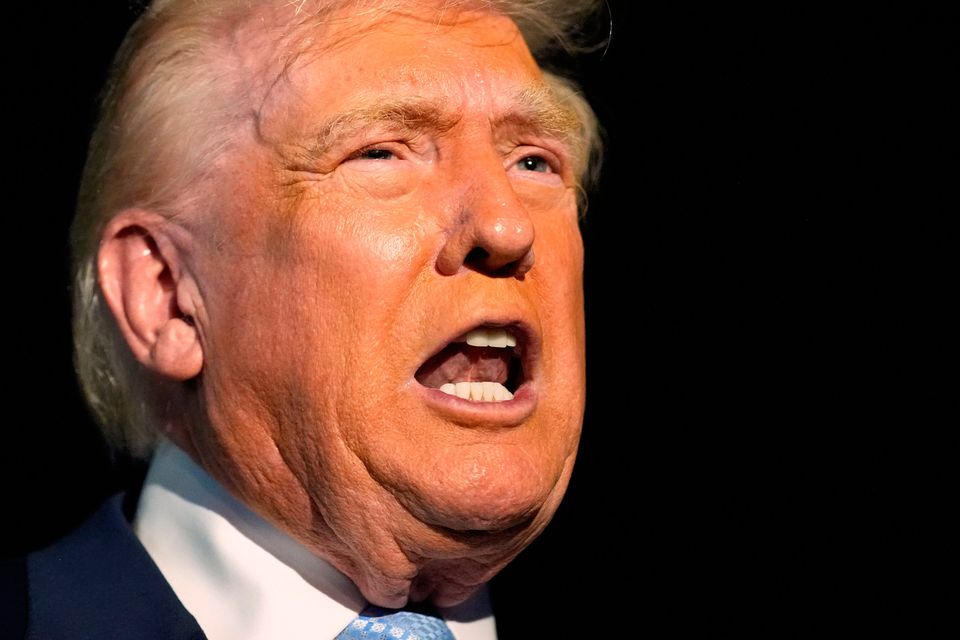 US president Donald Trump said last week he was likely to sue the broadcaster for up to $5bn. Photo: AP