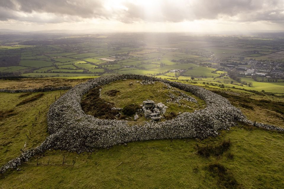 The Pinnacle Hillfort at Rathcoran on Baltinglass Hill.