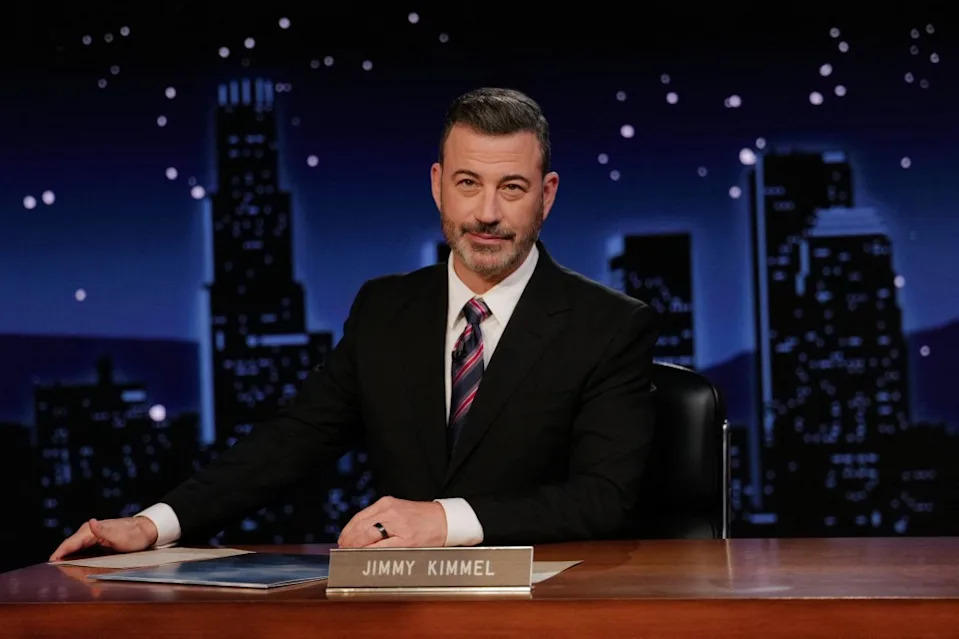 Kimmel has not said publicly why his show did not air a new, live broadcast on Thursday night. ABC/AFP via Getty Images