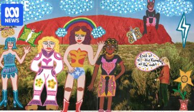 Dolly Parton heads to Australian desert in unique exhibit celebrating rising art star Kaylene Whiskey