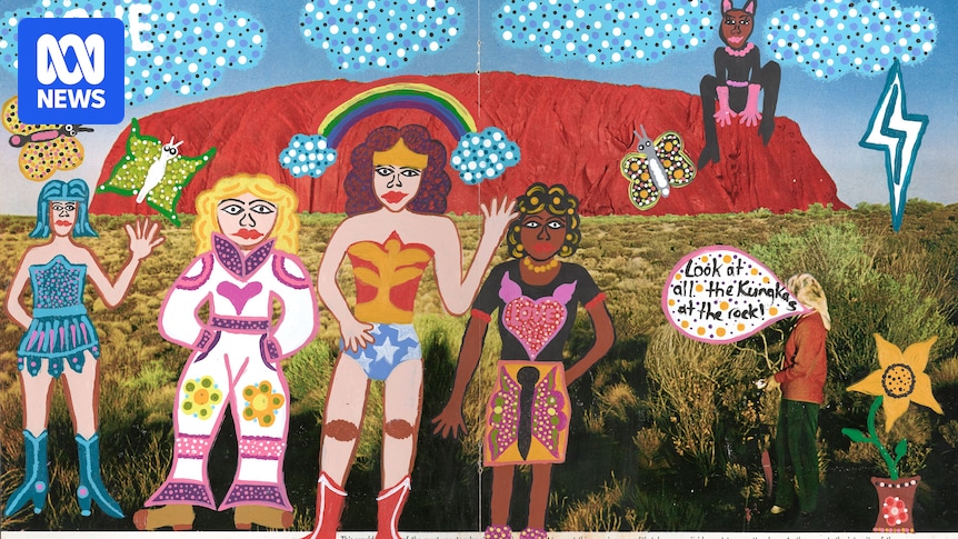 Dolly Parton heads to Australian desert in unique exhibit celebrating rising art star Kaylene Whiskey