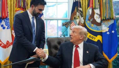 Donald Trump praises New York mayor Zohran Mamdani after first face-to-face meeting