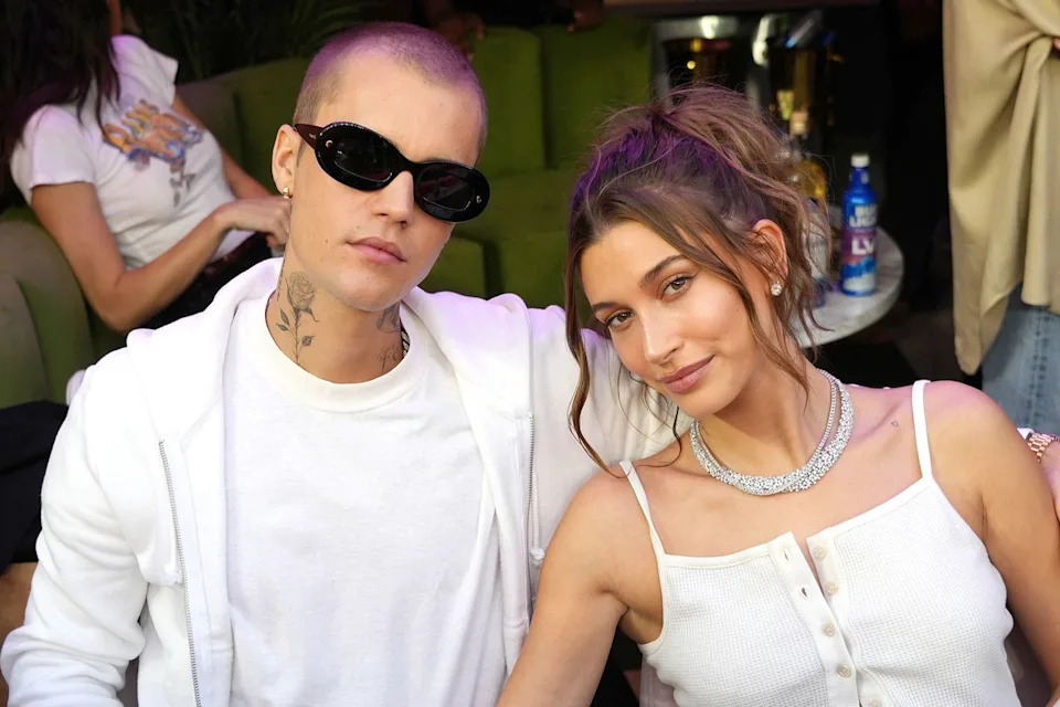 Kevin Mazur/Getty Justin Bieber and Hailey Bieber
