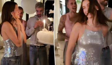 Hailey Bieber proves Justin attended her birthday party after his social media snub