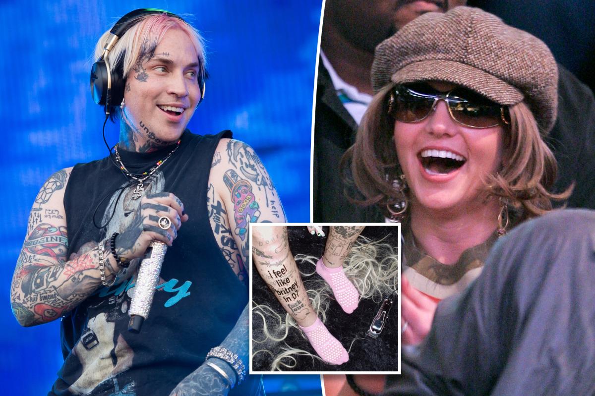 Blackbear drops new single inspired by Britney Spears' infamous 2007 era