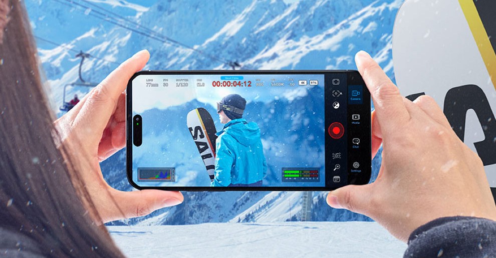 Blackmagic’s free camera app can now stream to YouTube and Twitch