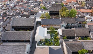 Jiangnan House Yangzhou Guangling by BLUE Architecture Studio and the Urban Architecture Lab at Southeast University