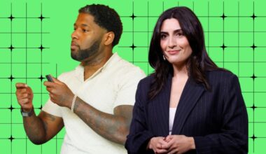 Luna co-founder Jas Schembri-Stothart and Untapped Solutions founder Andre Peart, seem in a promotional asset for the TechCrunch podcast Build Mode