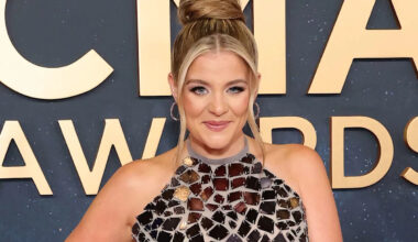 Lauren Alaina Dazzles in Shattered Mirror Gown at 2025 CMA Awards, Her First Red Carpet Since Welcoming Daughter