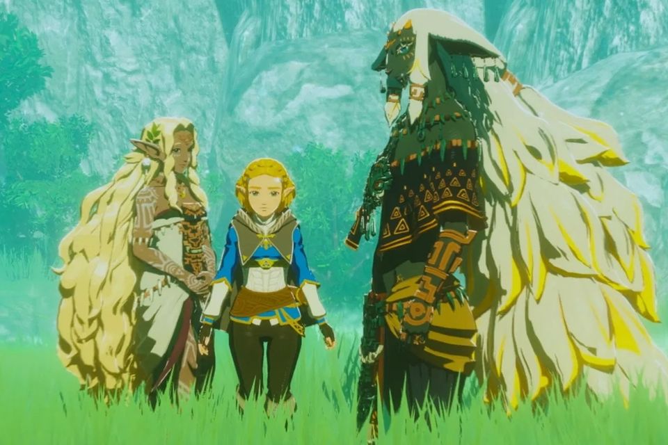 Hyrule Warriors: Age of Imprisonment - Mineru, Zelda and Rauru are among the broad cast