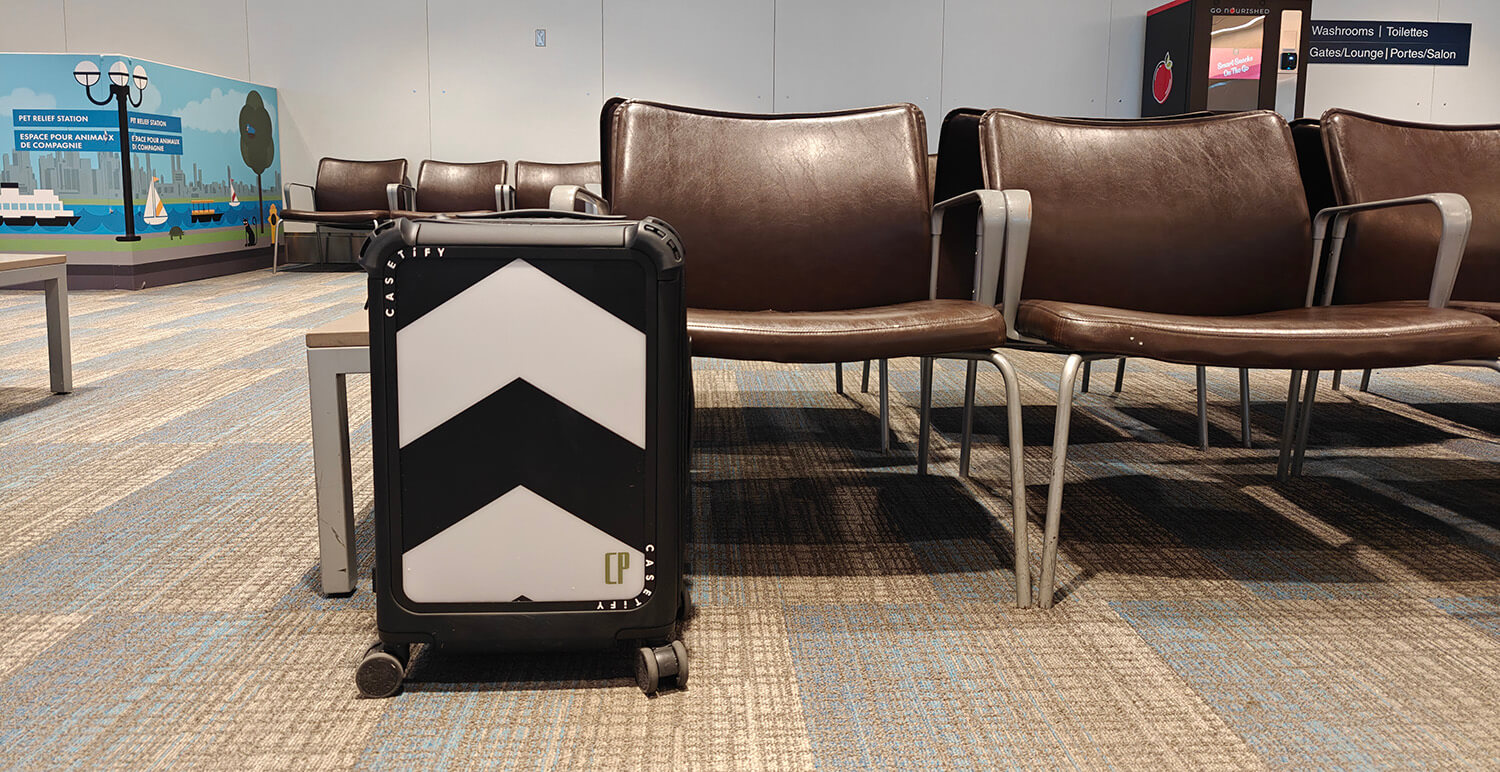 Casetify suitcase