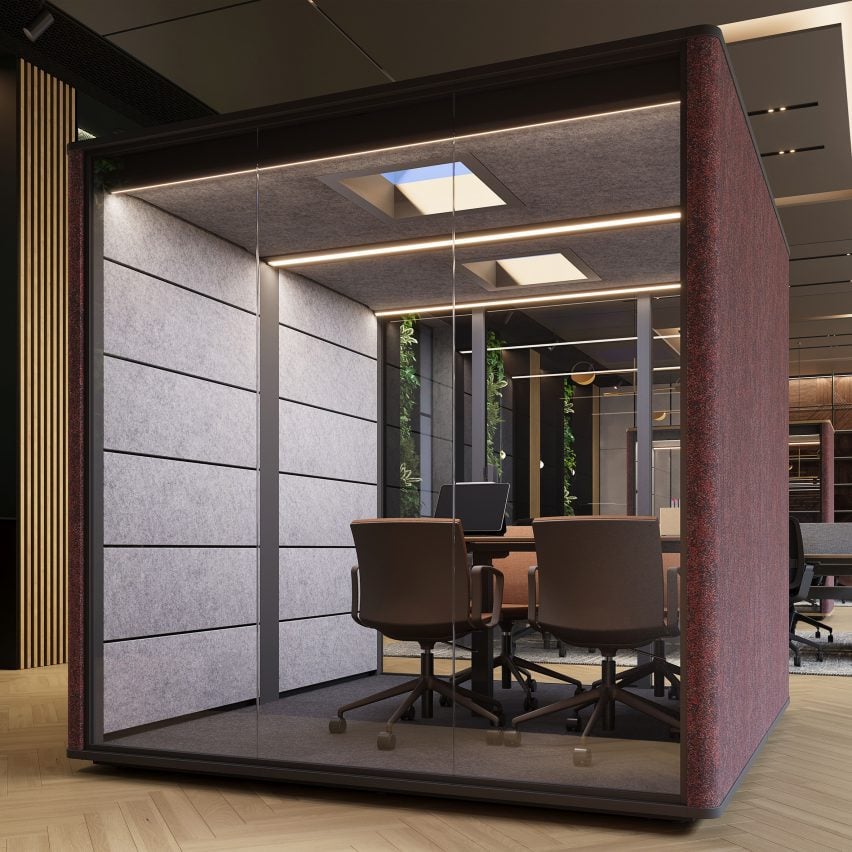 Cerene skylight by Ahrend