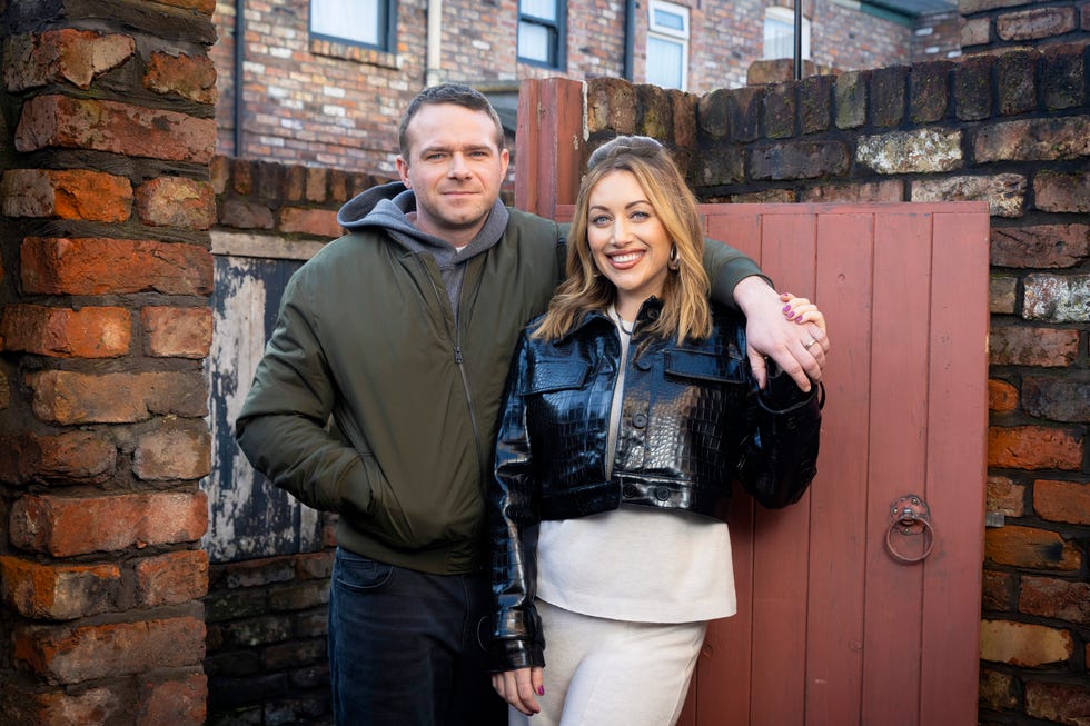 Joe Layton and Farrel Hegarty as Mick and Lou Michaelis in Coronation Street joe layton and farrel hegarty as mick and lou michaelis in coronation street