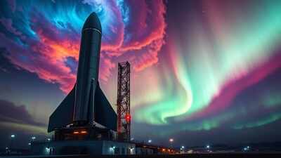 Solar storms delay the launch of Blue Origin's big new rocket with Mars orbiters for Nasa