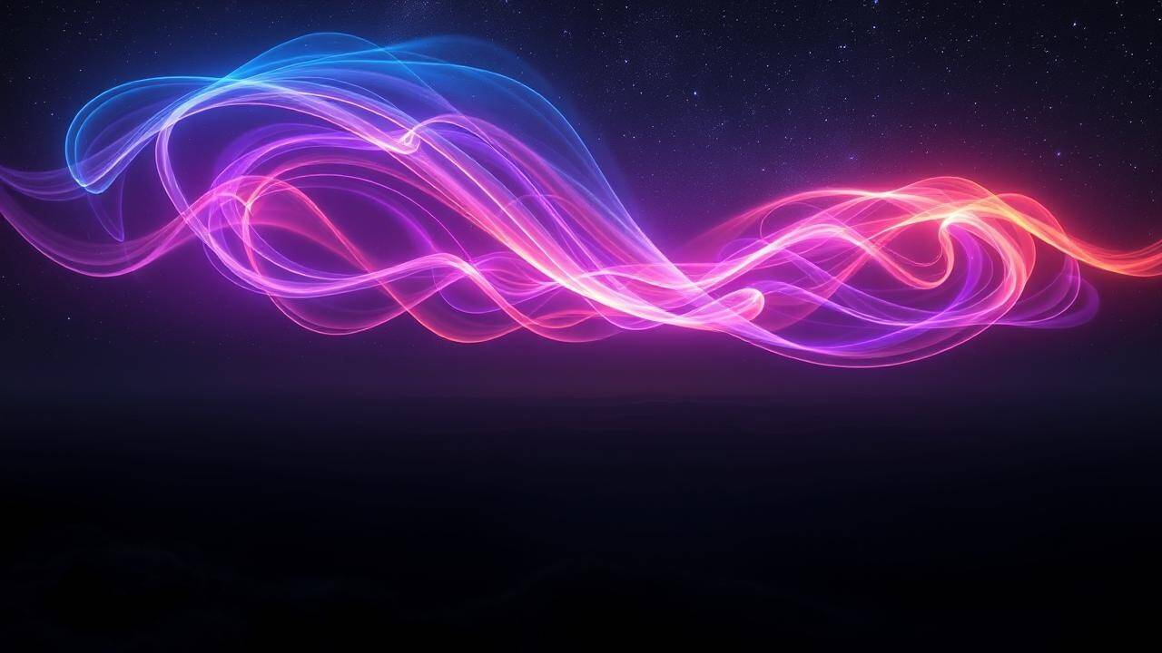 Cosmic Radio Wave Symphony