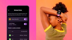 Parents can set limits on when the Fitbit Ace LTE smartwatch can be used for games and other distractions. (Image source: Google)