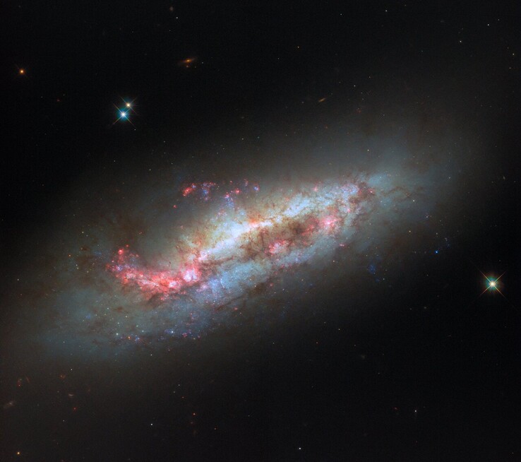 Hubble image of NGC 1151 (Image source: ESA/Hubble, NASA, and D. Thilker)
