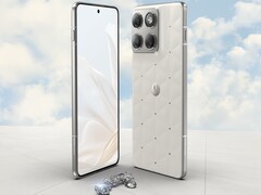 Motorola will partner with Swarovski for a special edition of the Edge 70. (Image source: Evan Blass)