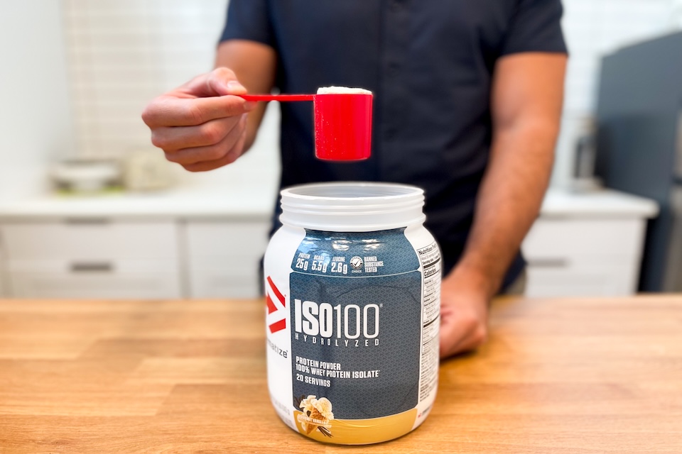 Dymatize Whey as best protein powder