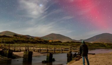 Kerry photographer captures stunning image of Northern Lights – ‘We’re blessed here with dark skies’