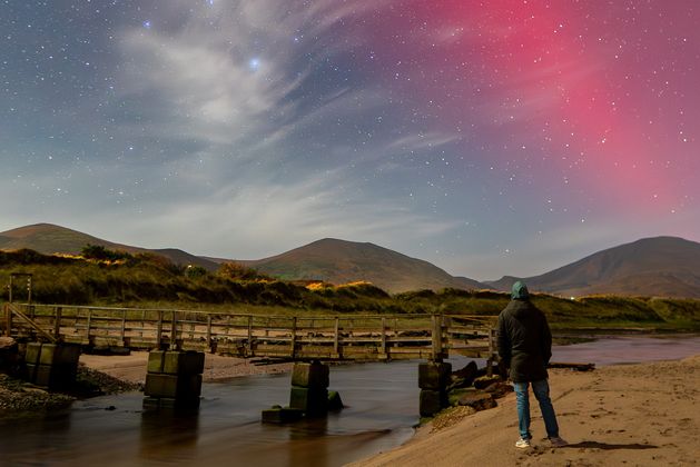Kerry photographer captures stunning image of Northern Lights – ‘We’re blessed here with dark skies’