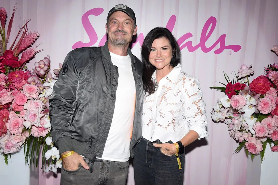 Vivien Killilea/Getty Brian Austin Green and Tiffani Thiessen on Nov. 20, 2025