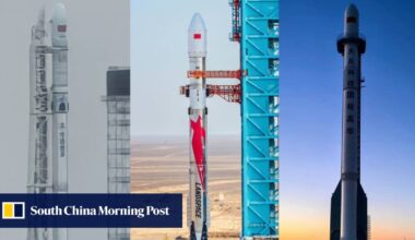 China has 3 reusable rockets lined up for launch as they vie to make history