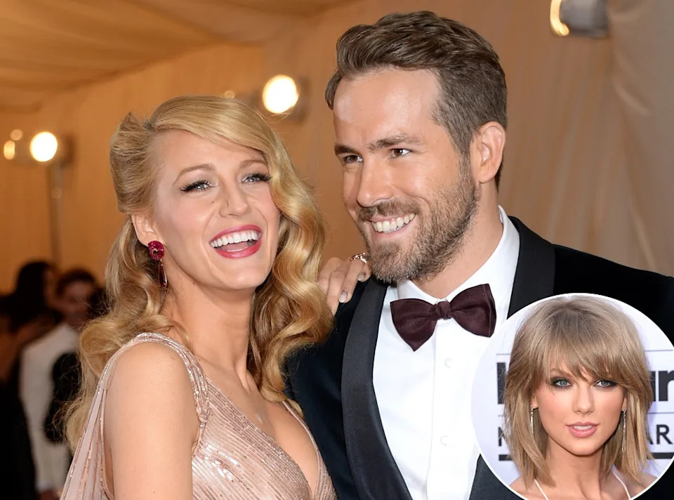 Blake Lively & Ryan Reynolds & Taylor Swift