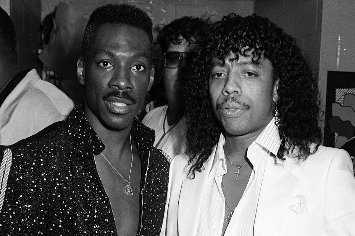Eddie Murphy Says He Quietly Paid to Bury Rick James and Bought a Tombstone for Buckwheat from The Little Rascals