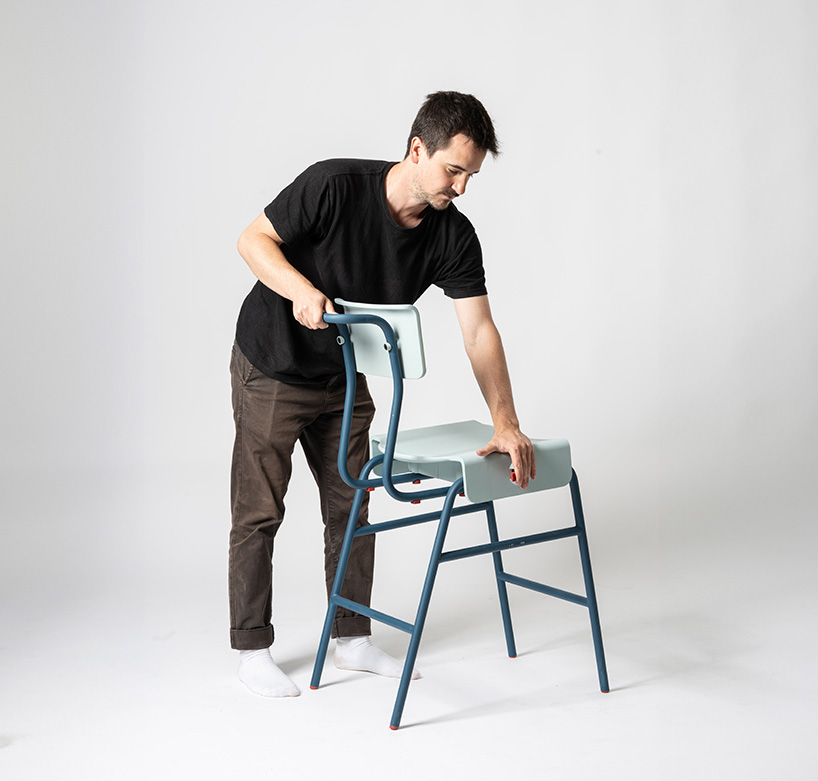 modular furniture system transforms static classrooms into flexible learning spaces