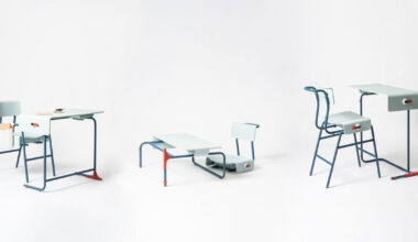 modular furniture system transforms static classrooms into flexible learning spaces