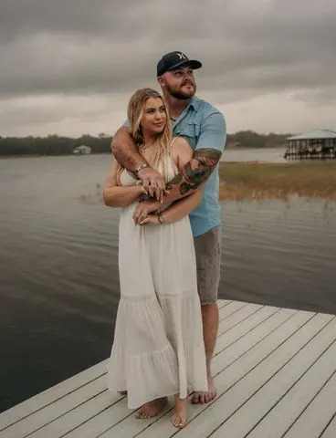 Brooke and Three Photography | Brooke LeVesque Ali Oswalt and David Barrett during their photoshoot with Brooke LeVesque.