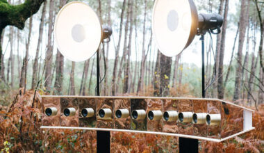 eleven lenses on moon walker camera capture multi-angle animated sequences