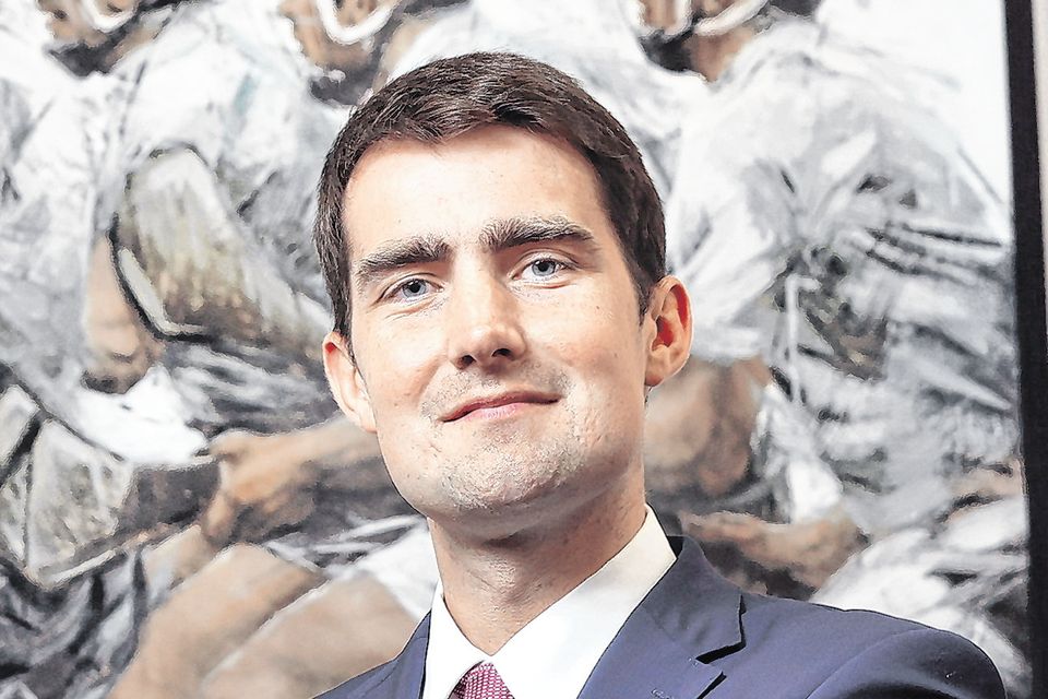 Public Expenditure Minister Jack Chambers is bringing forward the Accelerating Infrastructure Taskforce report. Photo: Steve Humphreys