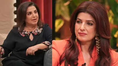 Farah Khan says Twinkle Khanna made her cry, the latter says that's why she became a star: 'I had Bhumi and Ananya doing Ankhiyon Se Goli Maare'