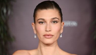 Hailey Bieber makes a surprising Rhode announcement in lingerie set and latex