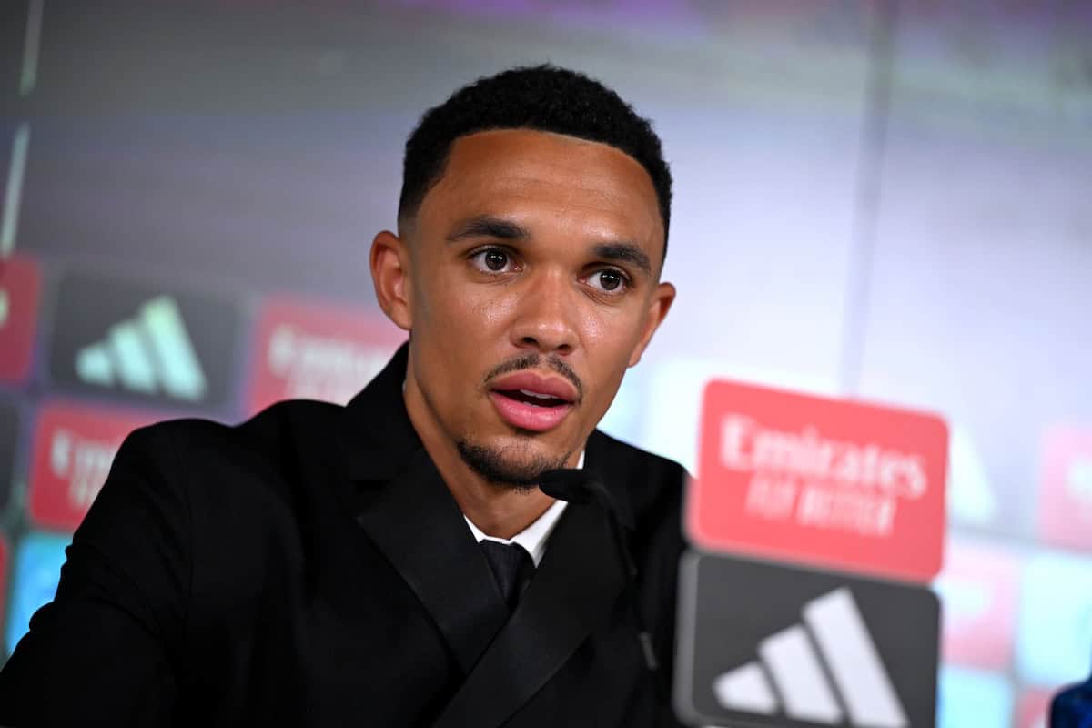TThe presentation of Trent Alexander-Arnold – Real Madrid City