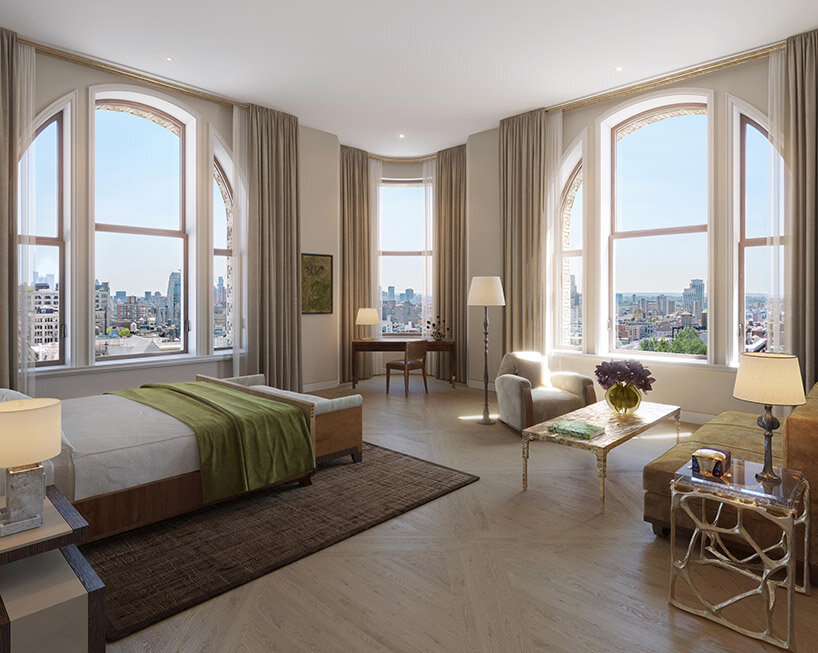 take a first look inside the upcoming residences of NYC's renovated flatiron building