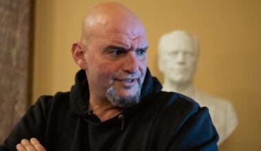 Fetterman says "stay in this game" to others struggling with mental health as he reflects on his journey