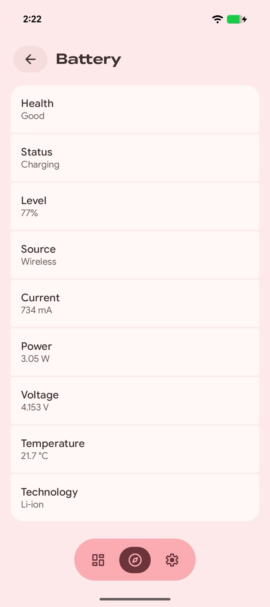 google pixel 9a inware screenshot new qi2 15W